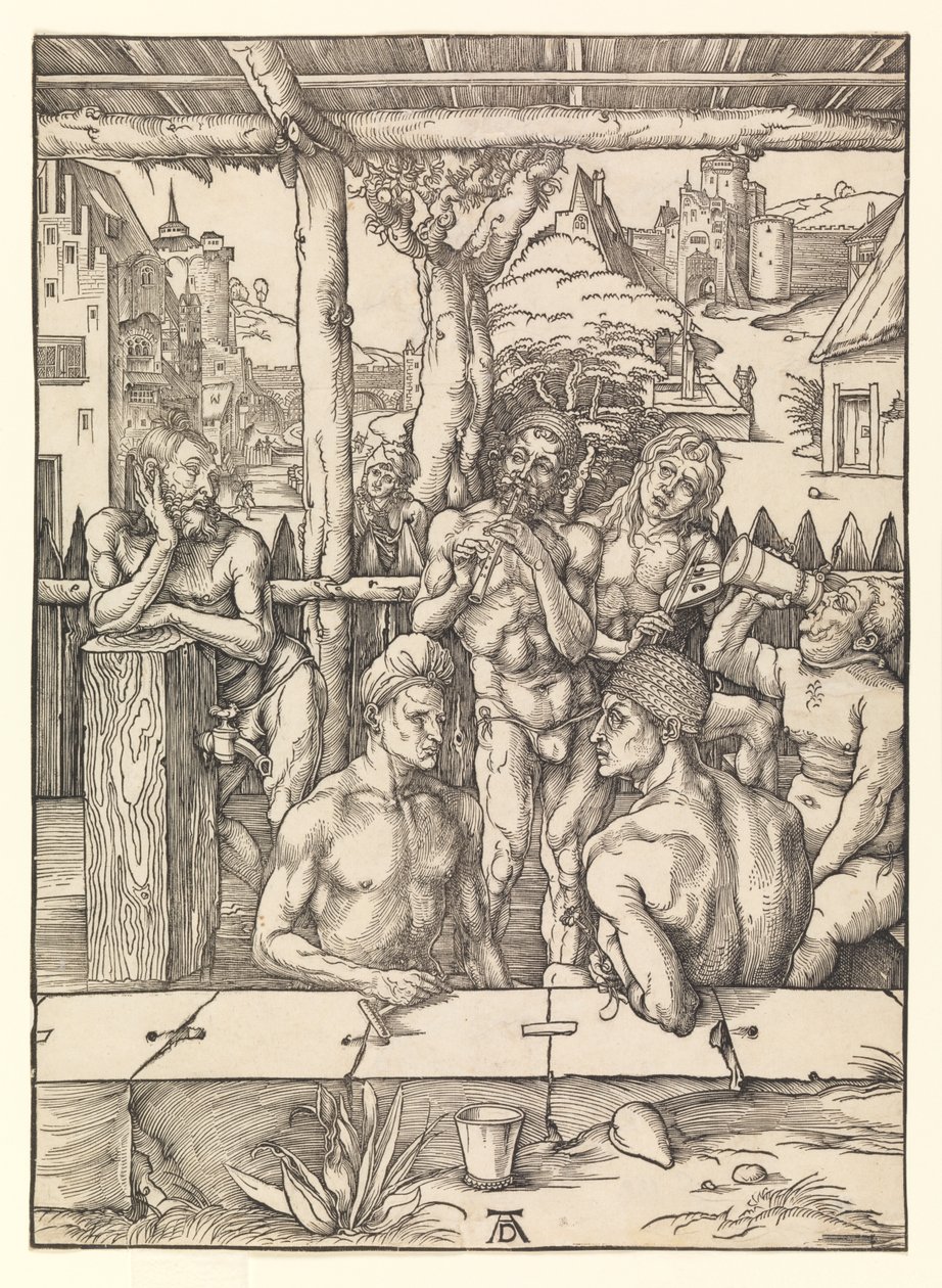 Badehuset av Albrecht Dürer