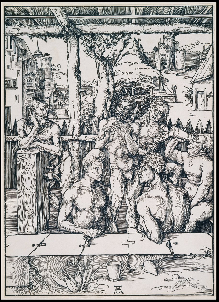 Badehuset av Albrecht Dürer
