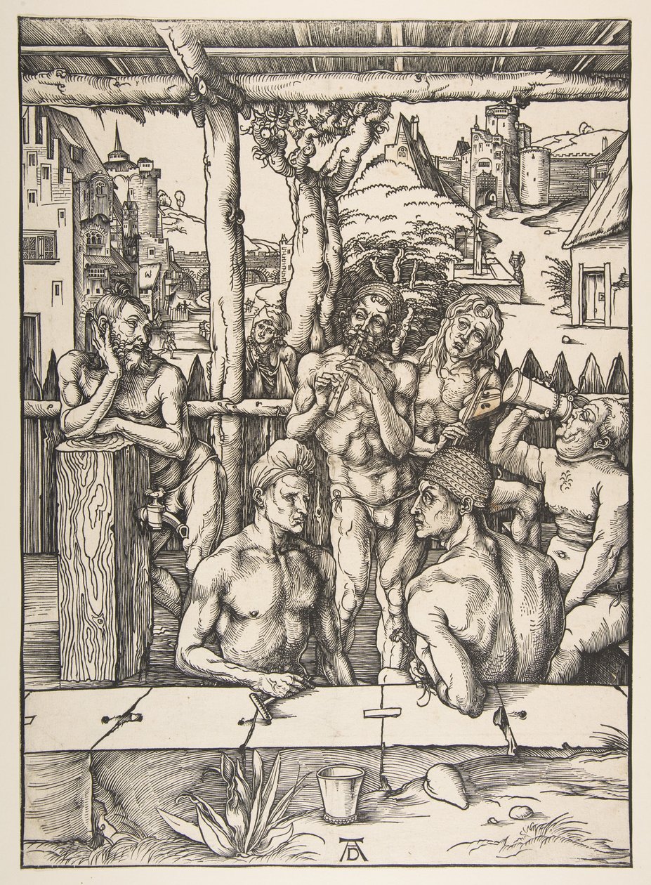 Badehuset av Albrecht Dürer