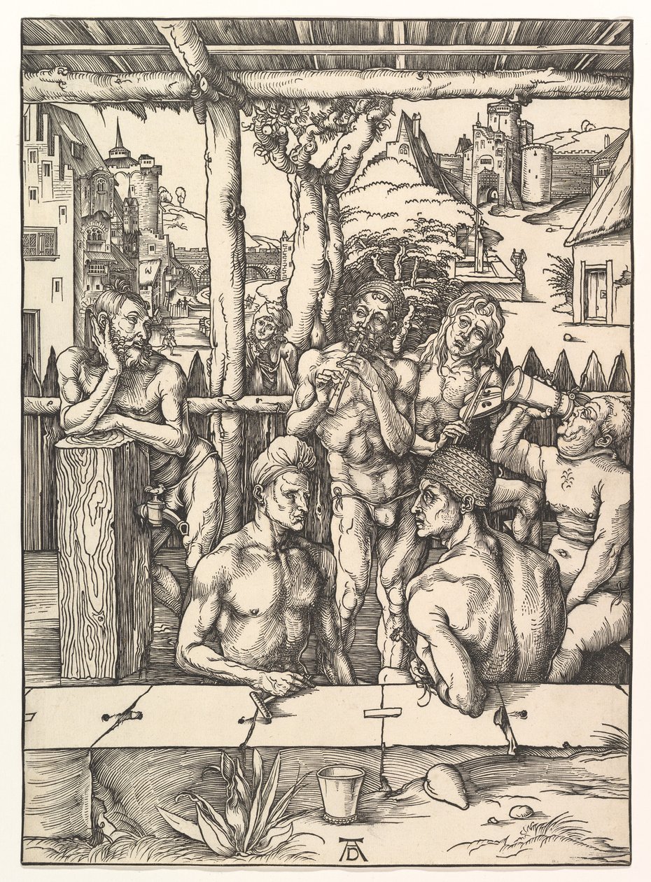 Badehuset av Albrecht Dürer