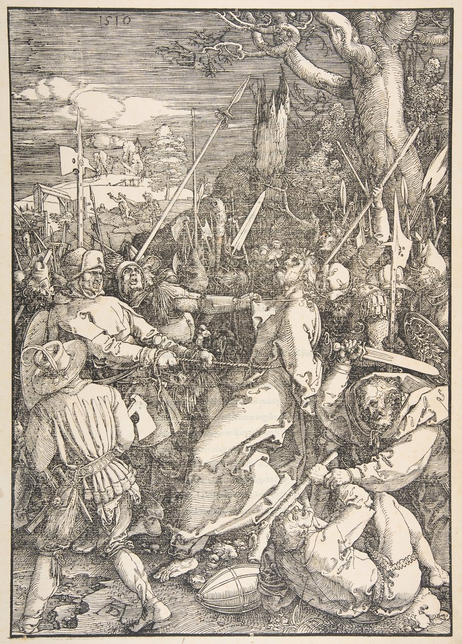 The Betrayal of Christ, fra The Large Passion.n.d. av Albrecht Dürer