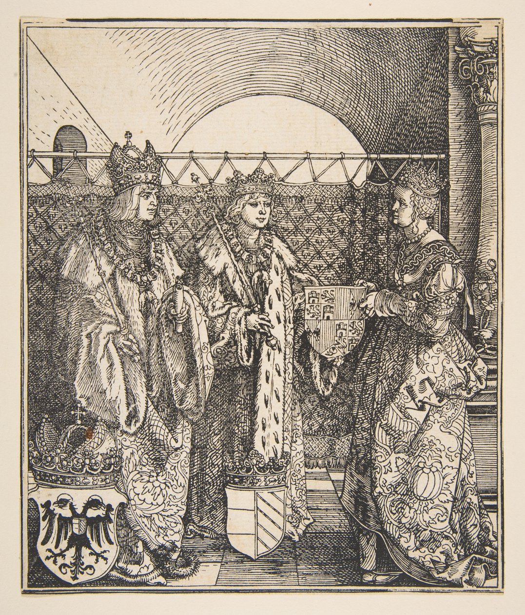 Filip og Johannas forlovelse av Albrecht Dürer