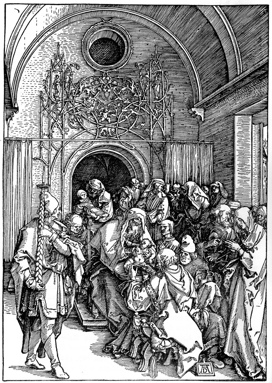 Omskjæringen, 1502-1505, 1936 av Albrecht Dürer