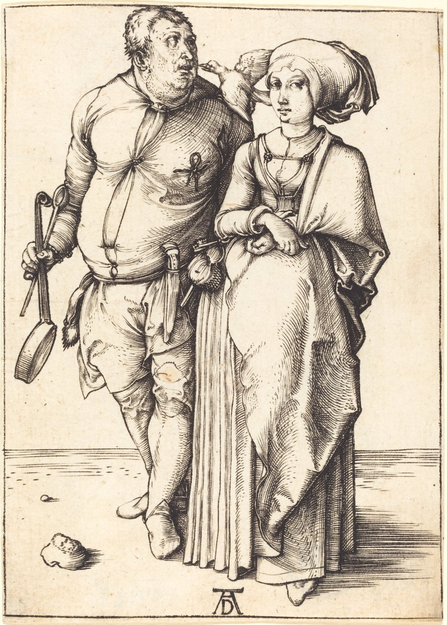 Kokken og hans kone av Albrecht Dürer