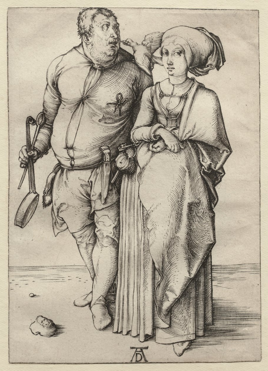 Kokken og hans kone av Albrecht Dürer