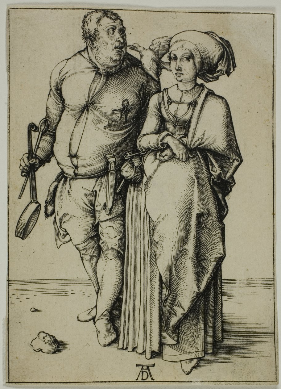 Kokken og hans kone av Albrecht Dürer
