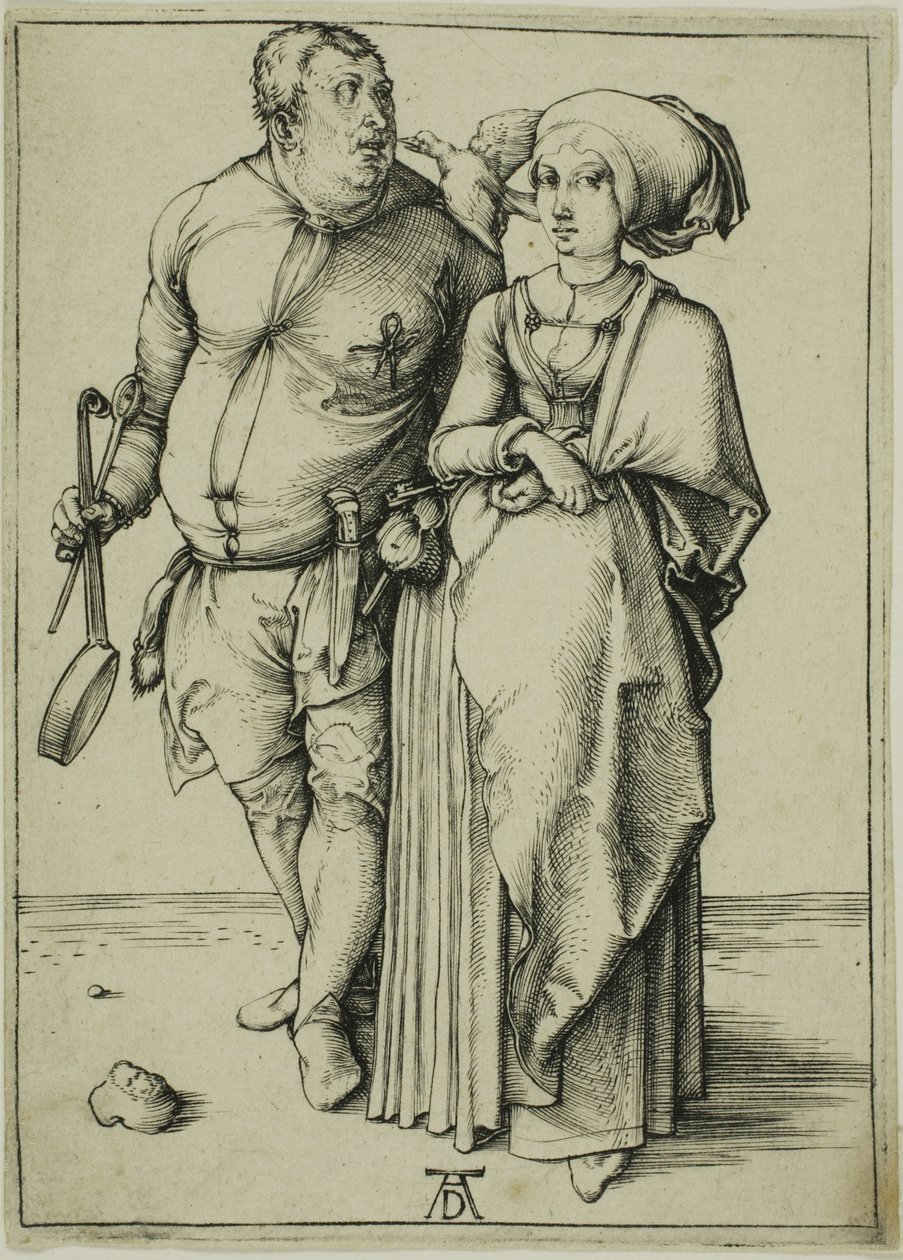 Kokken og hans kone av Albrecht Dürer