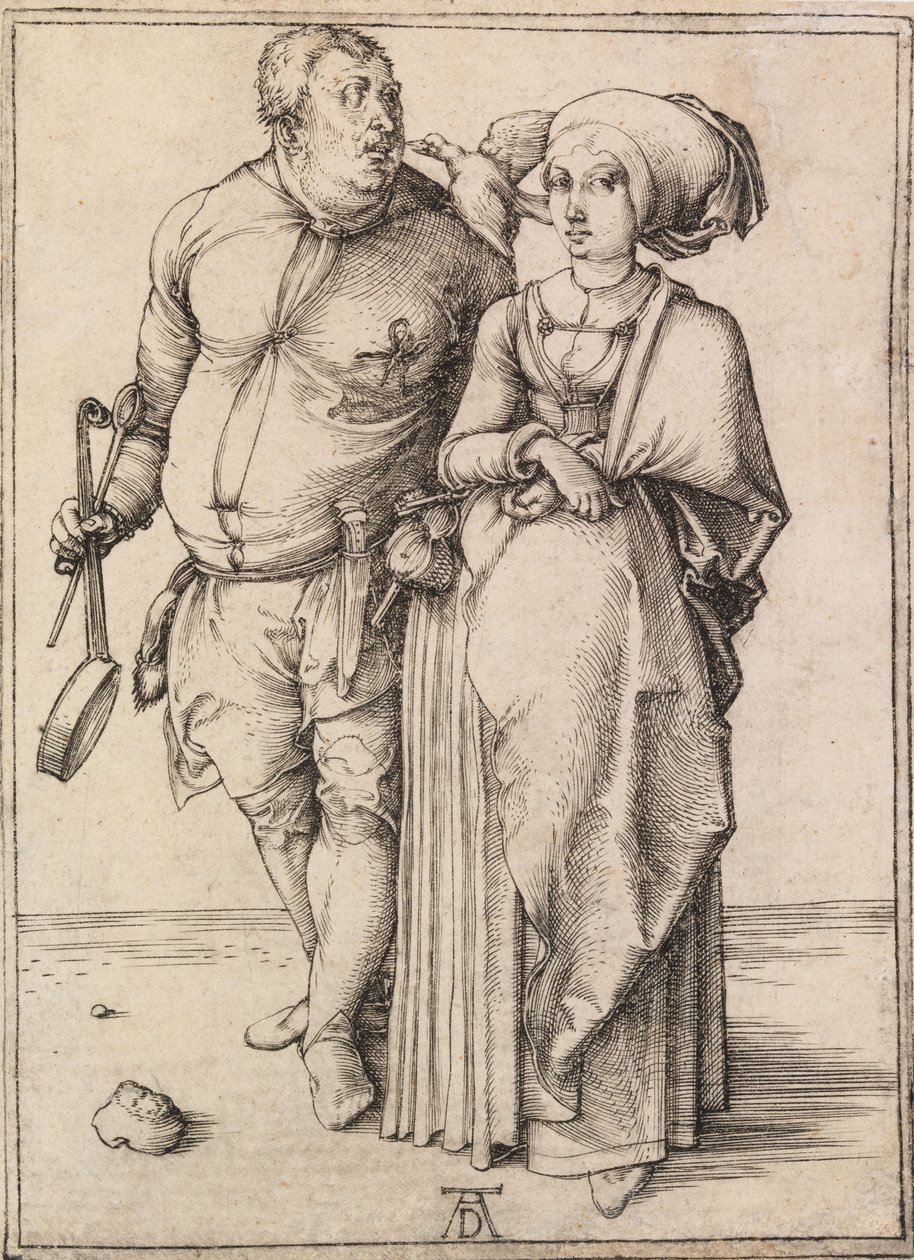 Kokken og hans kone av Albrecht Dürer