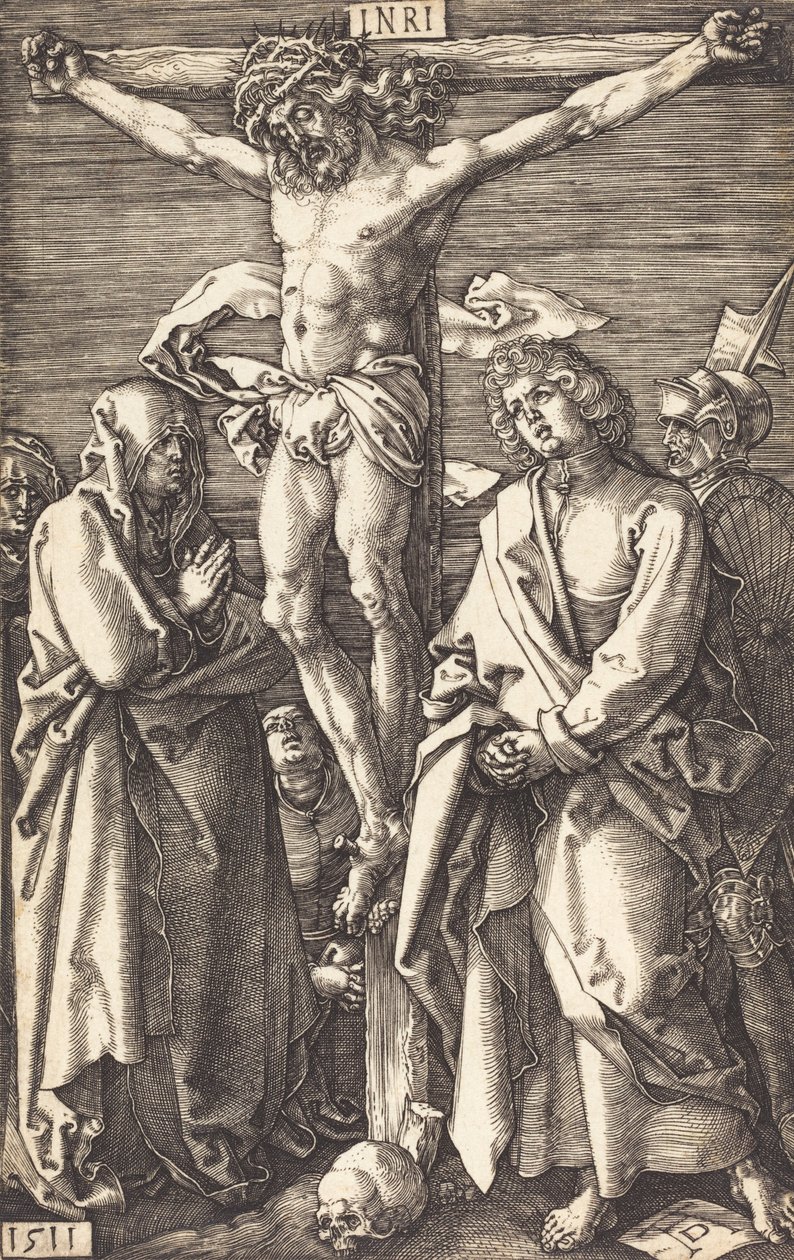 Korsfestelsen, 1511. av Albrecht Dürer