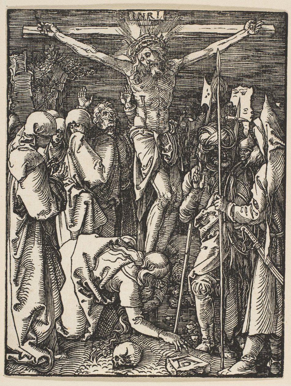 Korsfestelsen, fra «Den lille pasjonen» av Albrecht Dürer
