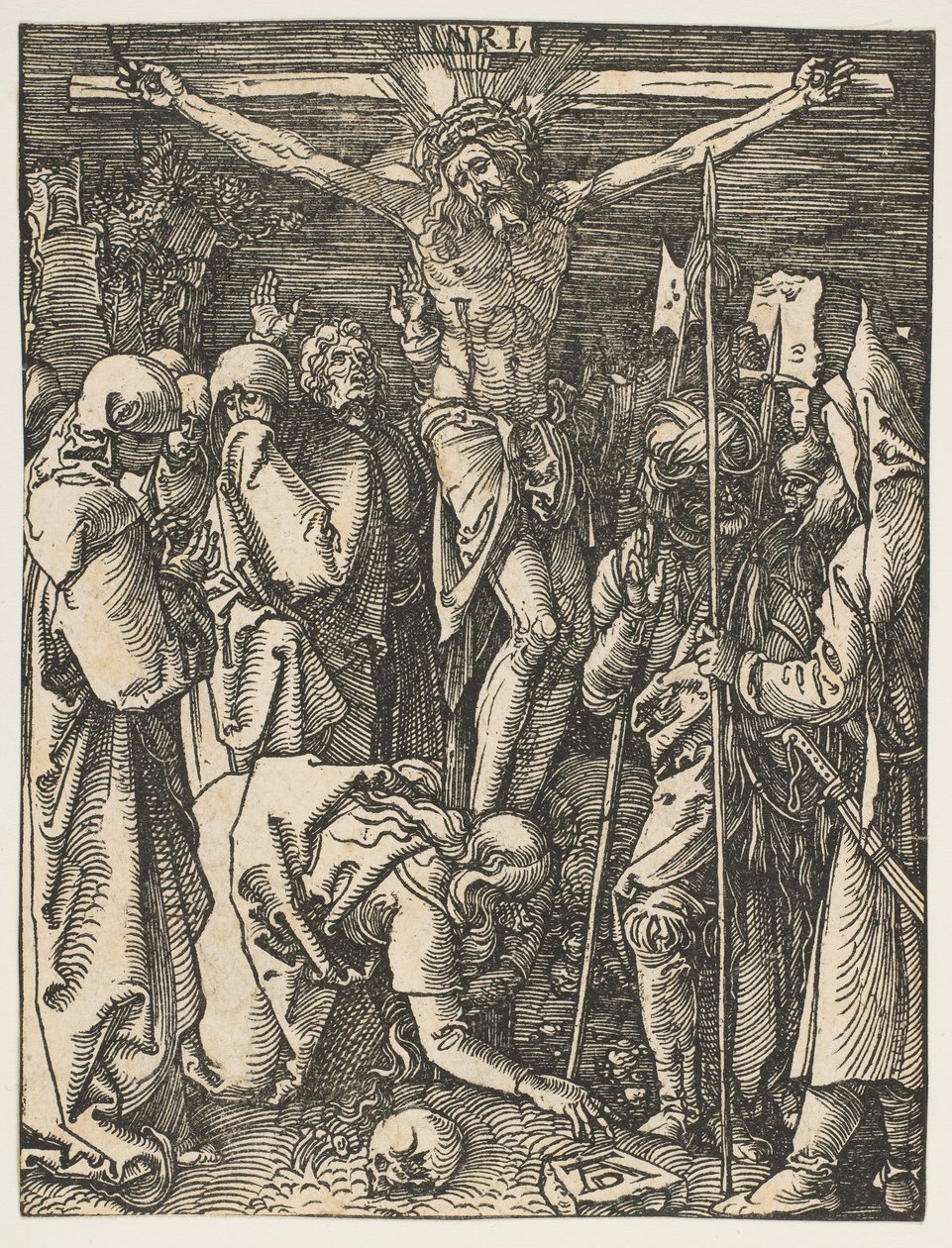 The Crucifixion, fra The Small Passion, ca. 1509. av Albrecht Dürer