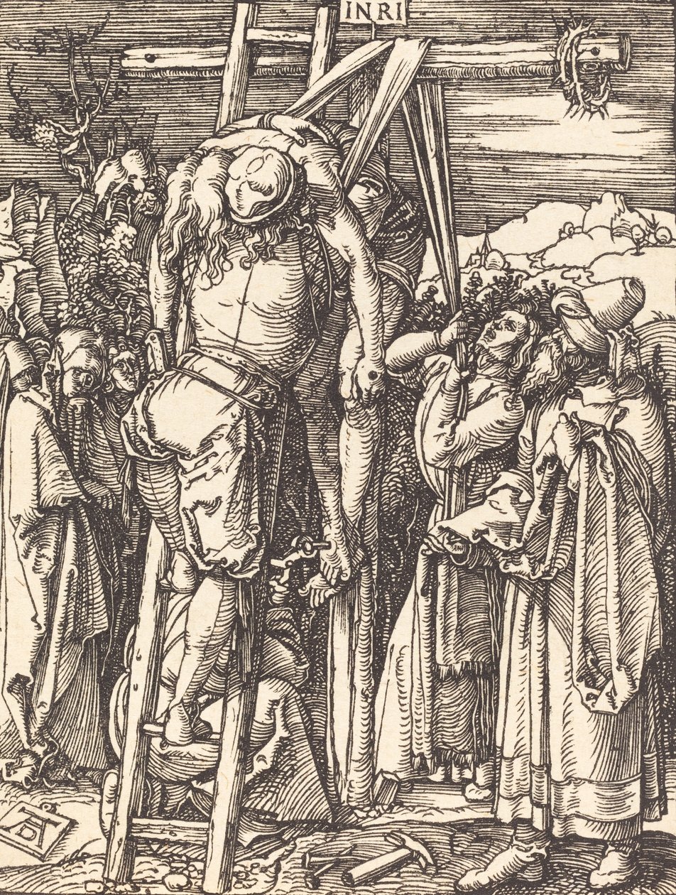 Nedstigningen fra korset, sannsynligvis ca. 15091510. av Albrecht Dürer
