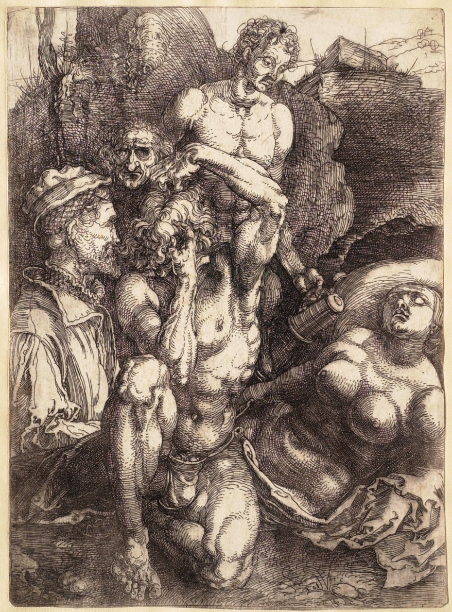 Den fortvilte mannen av Albrecht Dürer