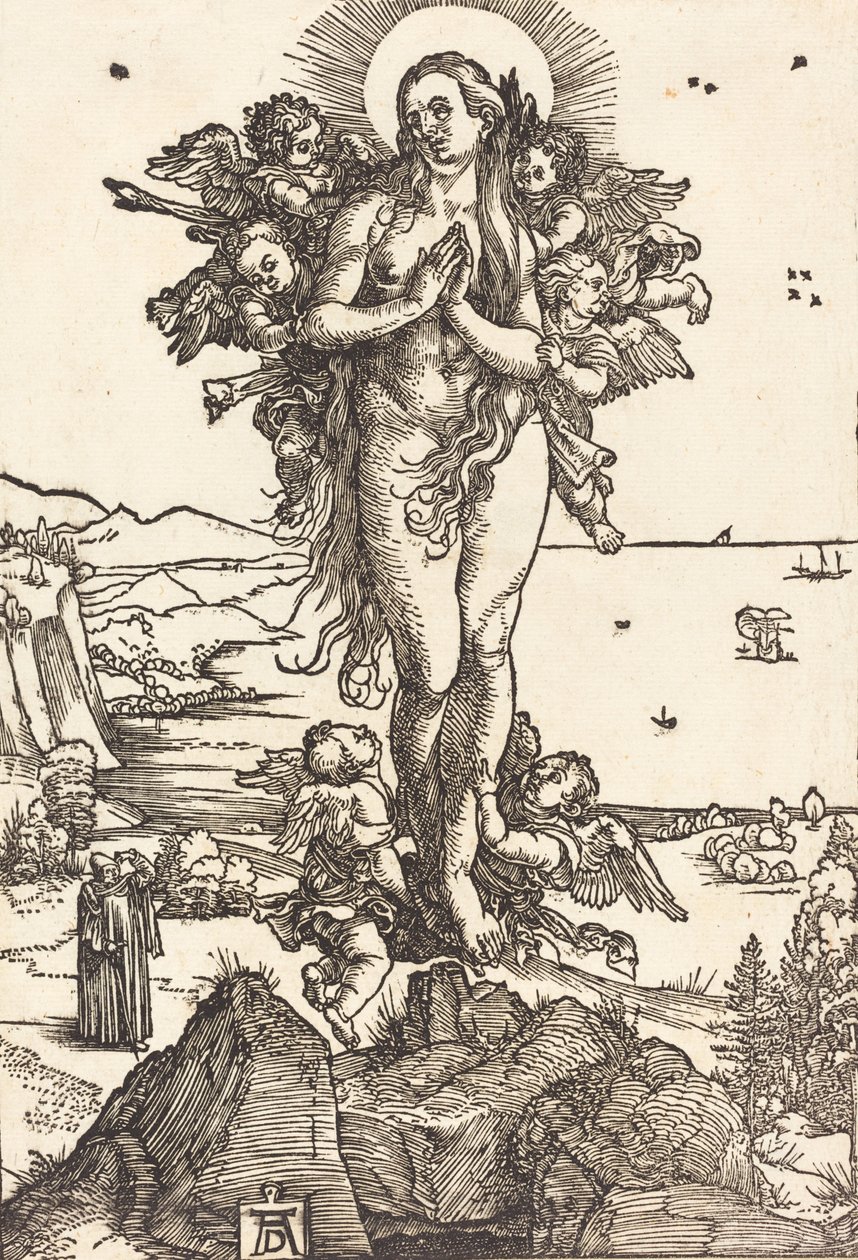 Høyden av Saint Mary Magdalene, ca. 15041505. av Albrecht Dürer
