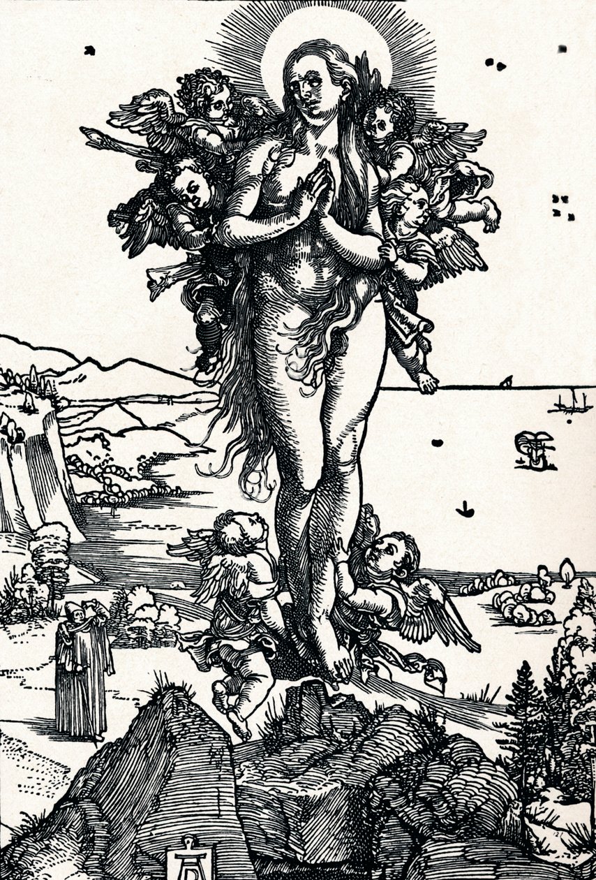 The Elevation of St Mary Magdalene, 1500 1906 av Albrecht Dürer
