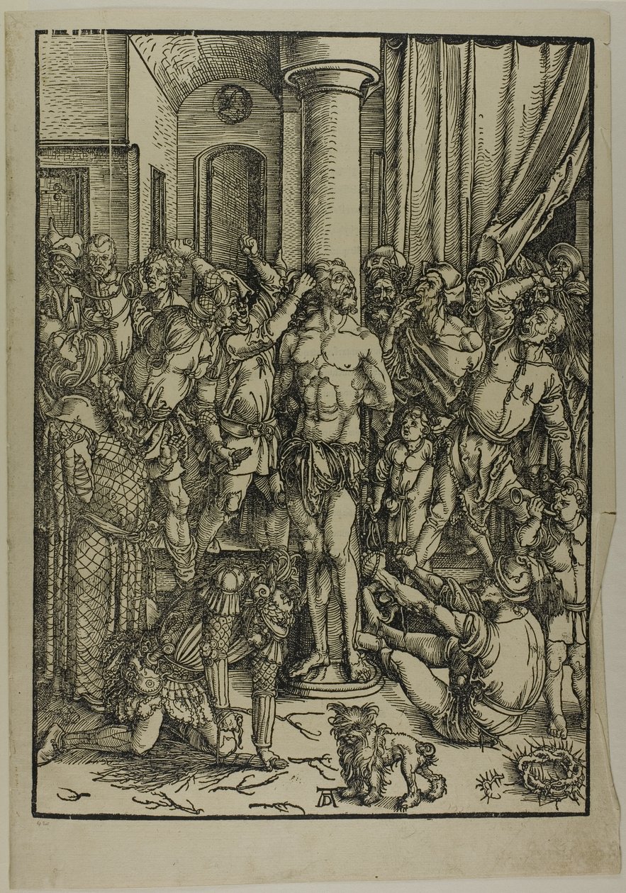 The Flagelation, fra The Large Passion av Albrecht Dürer
