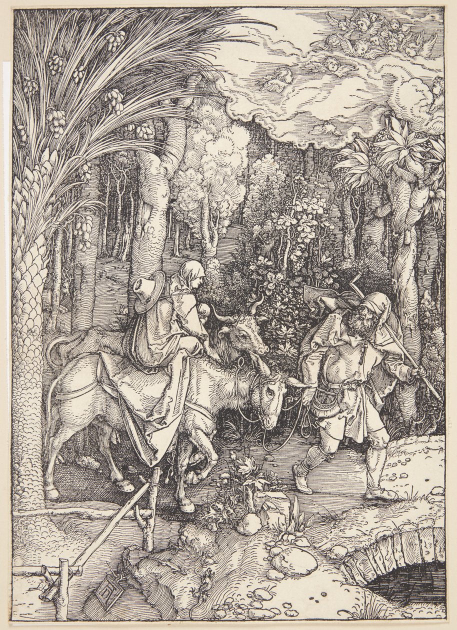 Flykten til Egypt av Albrecht Dürer