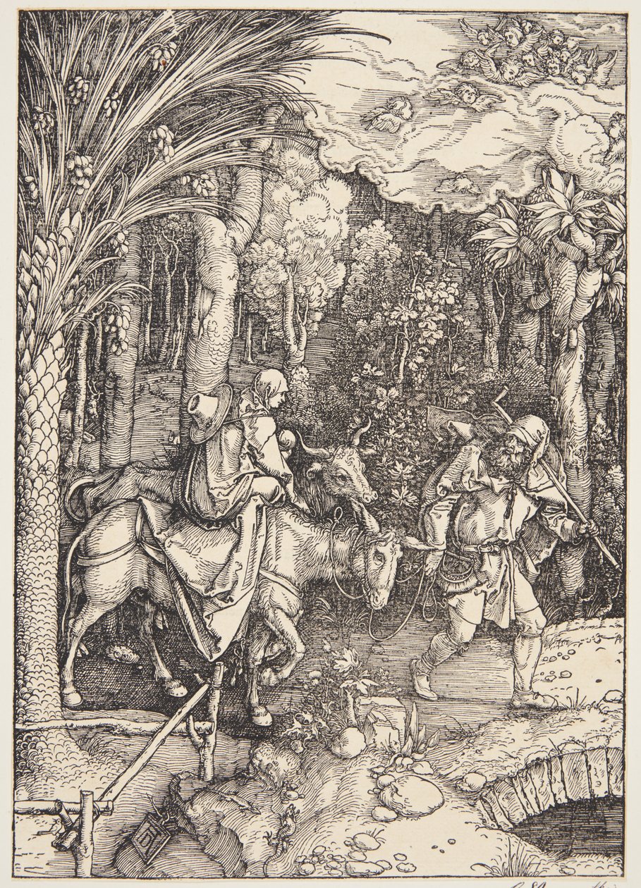 Flykten til Egypt av Albrecht Dürer
