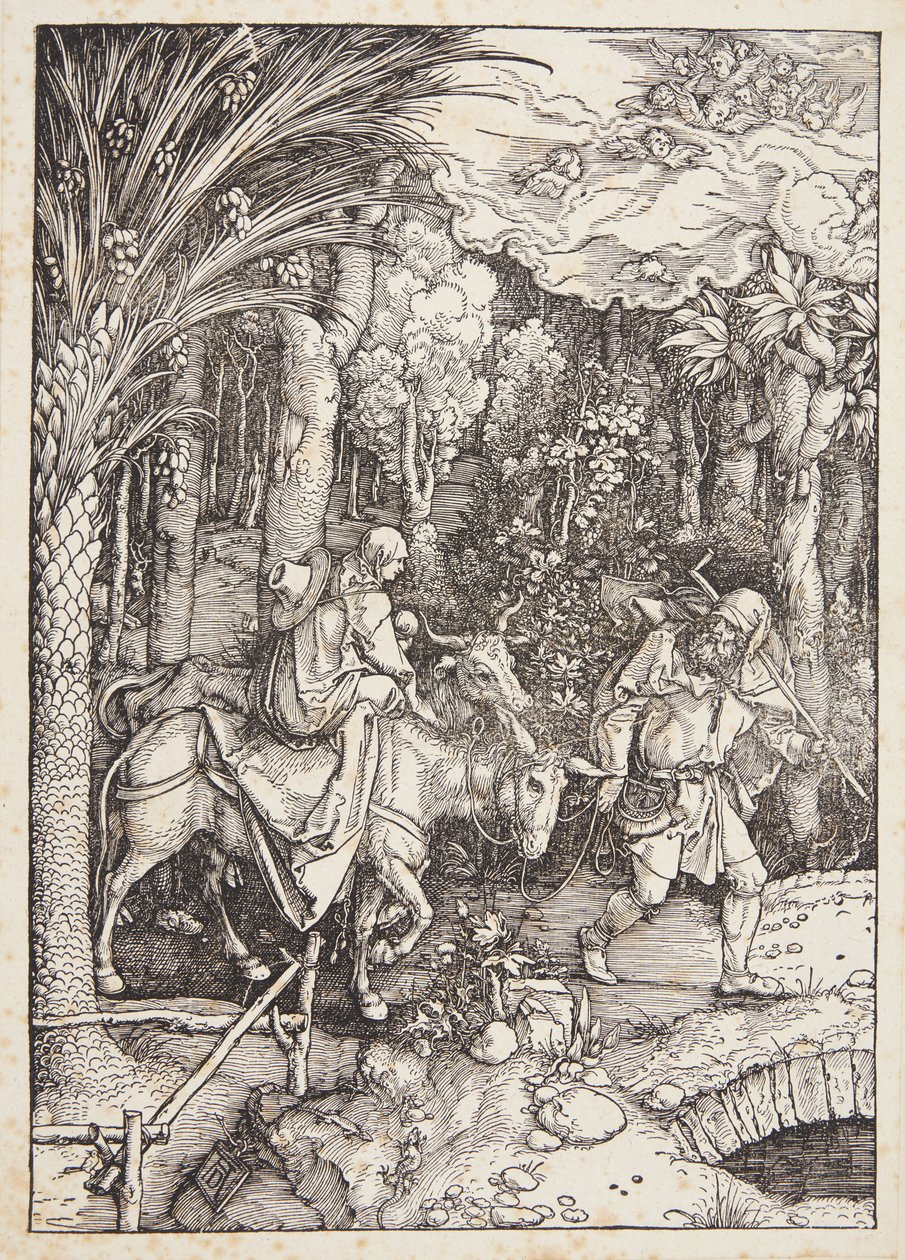 Flykten til Egypt av Albrecht Dürer