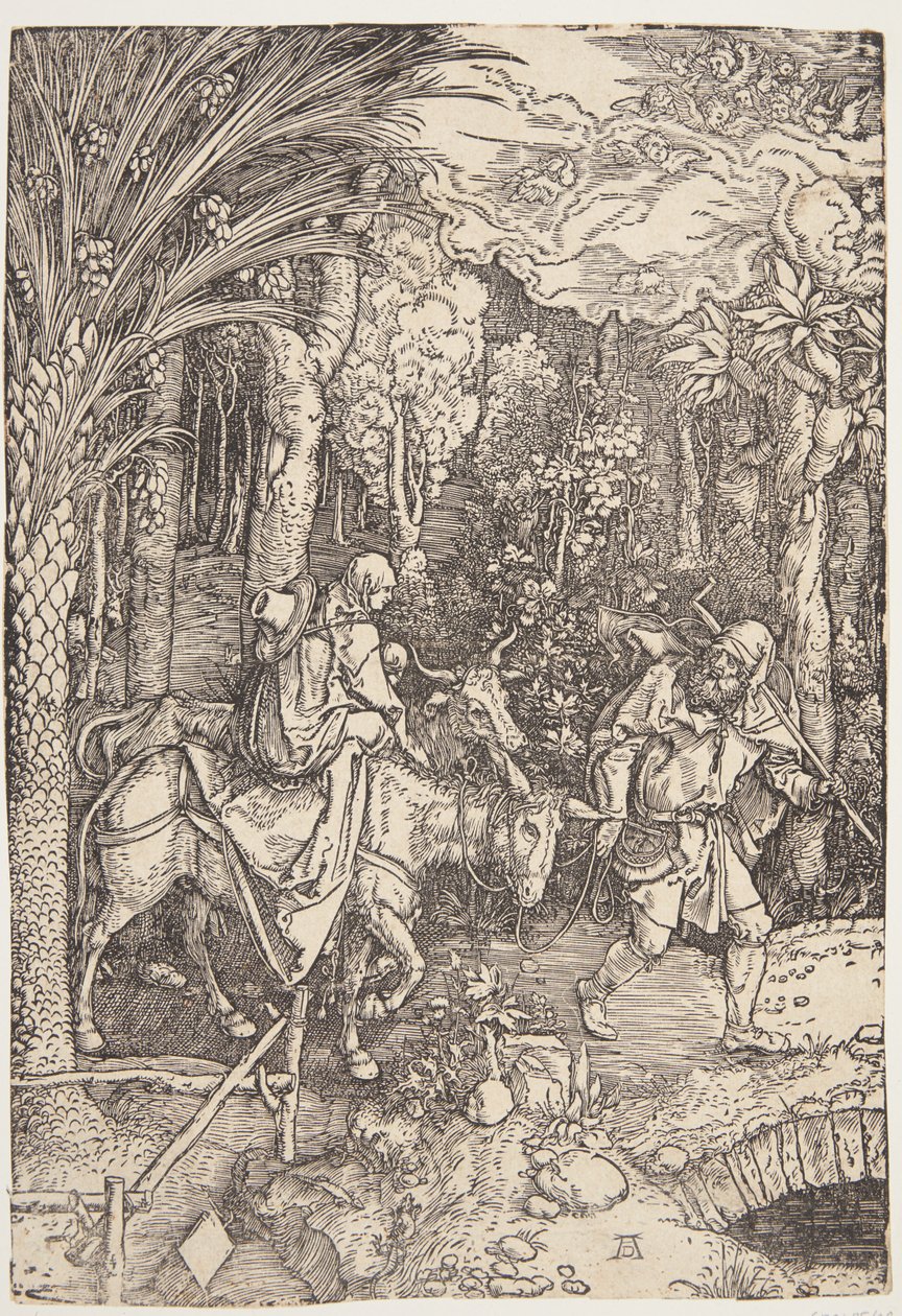 Flykten til Egypt av Albrecht Dürer