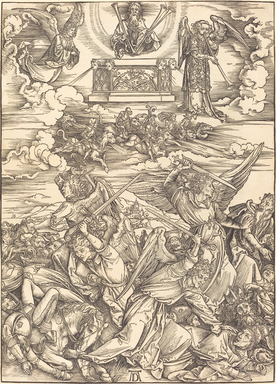 De fire hevnende englene av Albrecht Dürer