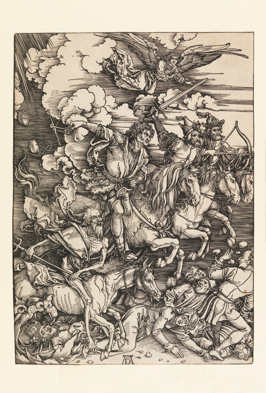 Apokalypsens fire ryttere av Albrecht Dürer