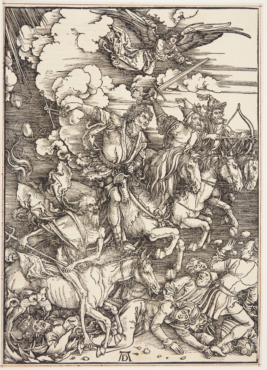Apokalypsens fire ryttere av Albrecht Dürer
