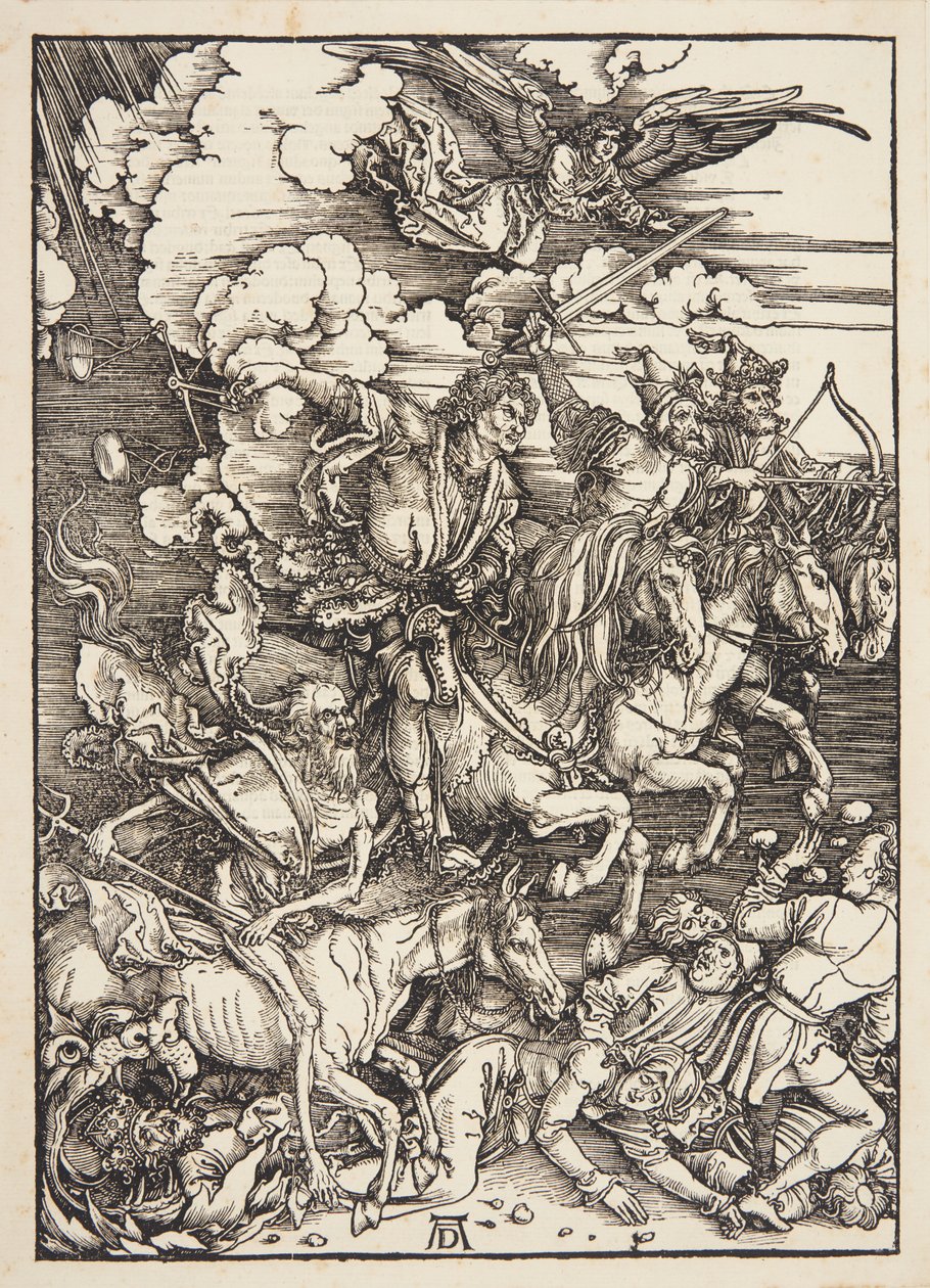 Apokalypsens fire ryttere av Albrecht Dürer