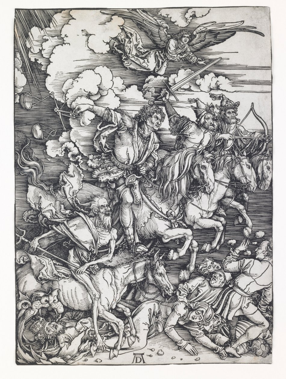 Apokalypsens fire ryttere av Albrecht Dürer