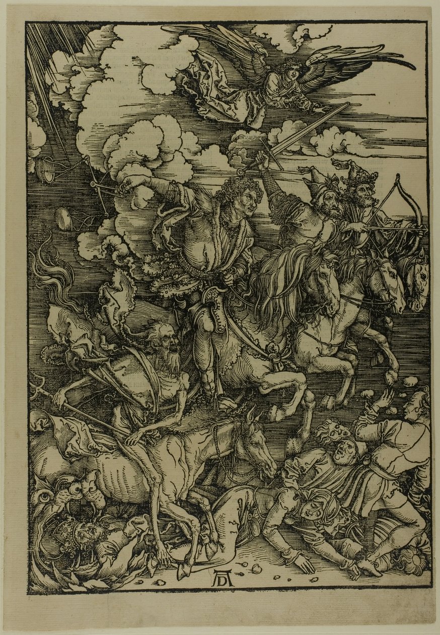 The Four Horsemen of the Apocalypse, fra The Apocalypse av Albrecht Dürer
