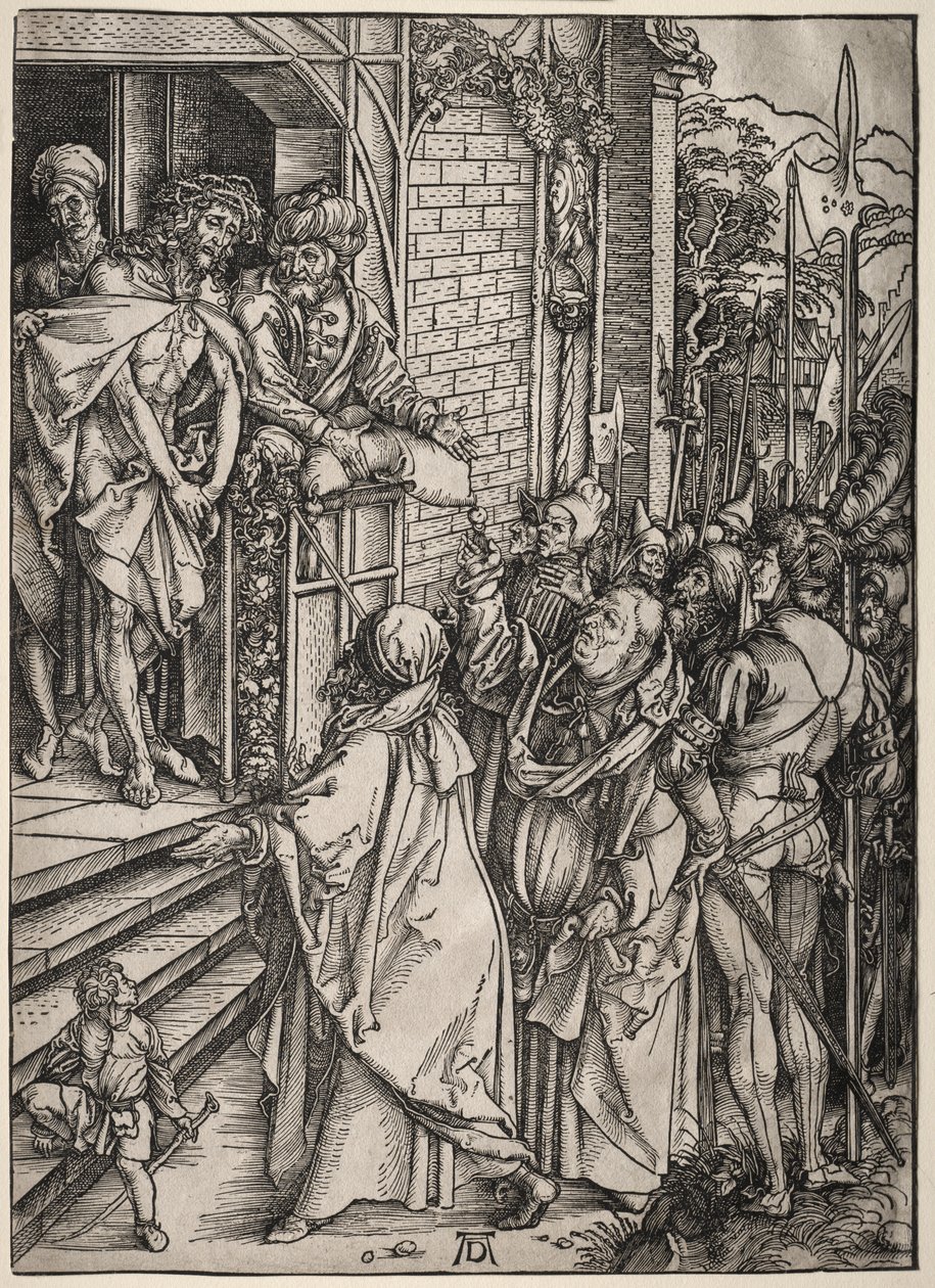 Den store lidenskapen: Kristus vist til folket av Albrecht Dürer