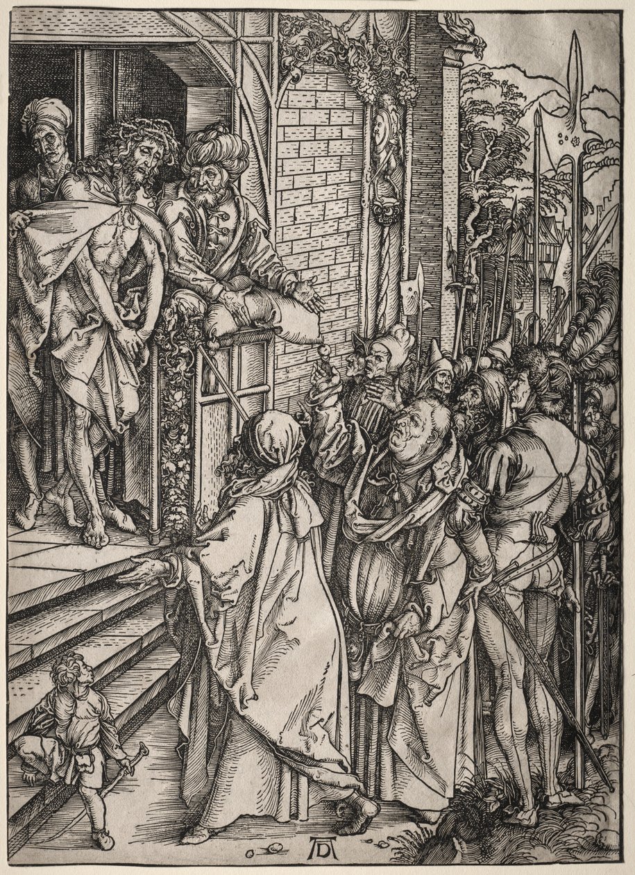 Den store lidenskapen: Kristus vist til folket. av Albrecht Dürer