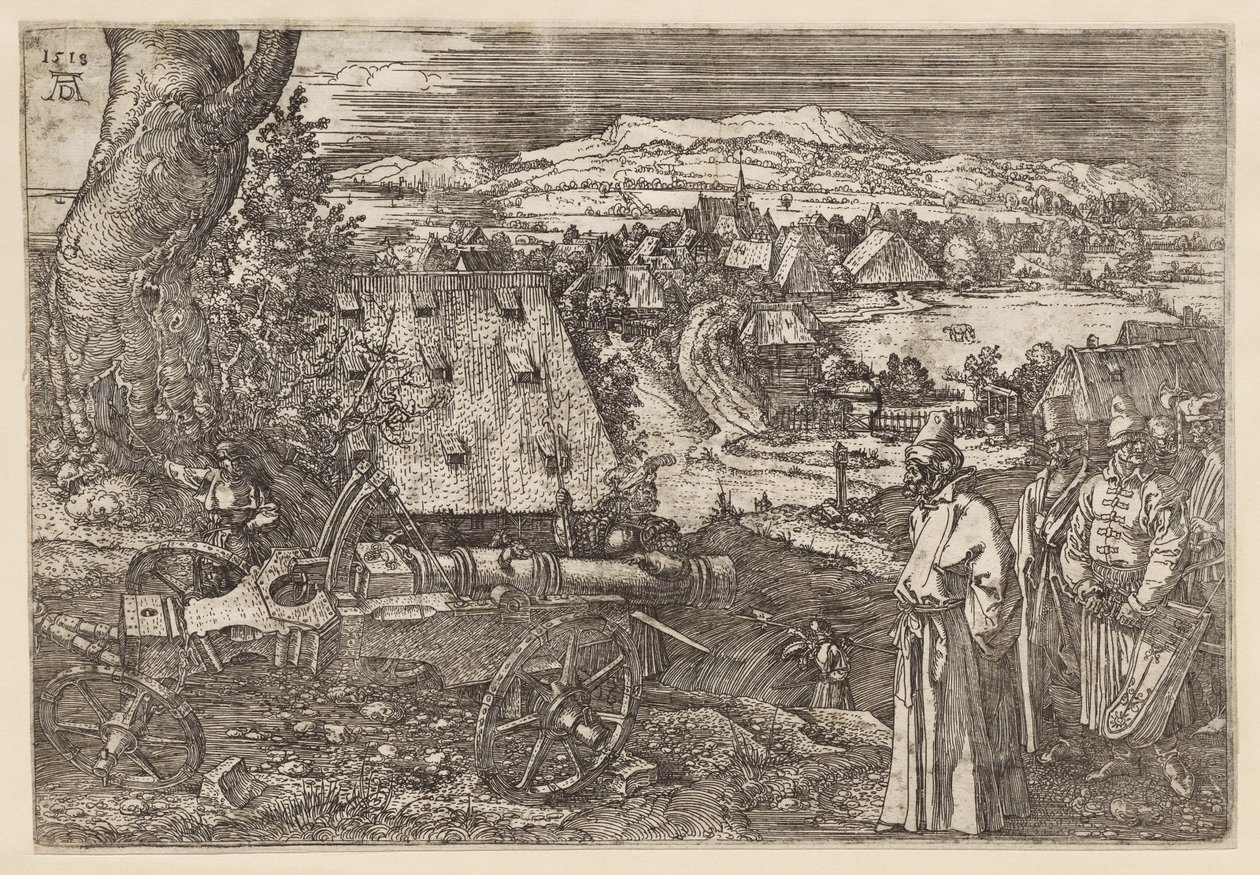 Landskapet med kanonen av Albrecht Dürer
