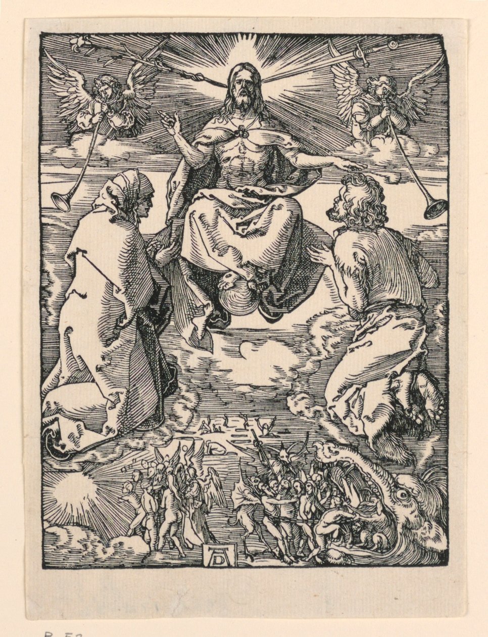 The Last Judgment, fra The Little Passion-serien av Albrecht Dürer