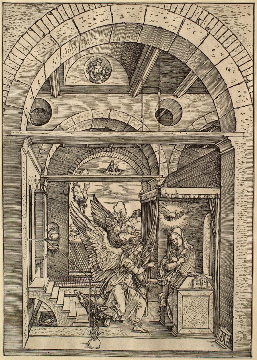 Jomfru Marias liv: Bebudelsen av Albrecht Dürer