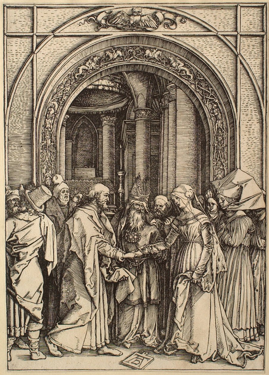 Jomfru Marias liv: Jomfru Marias forlovelse av Albrecht Dürer