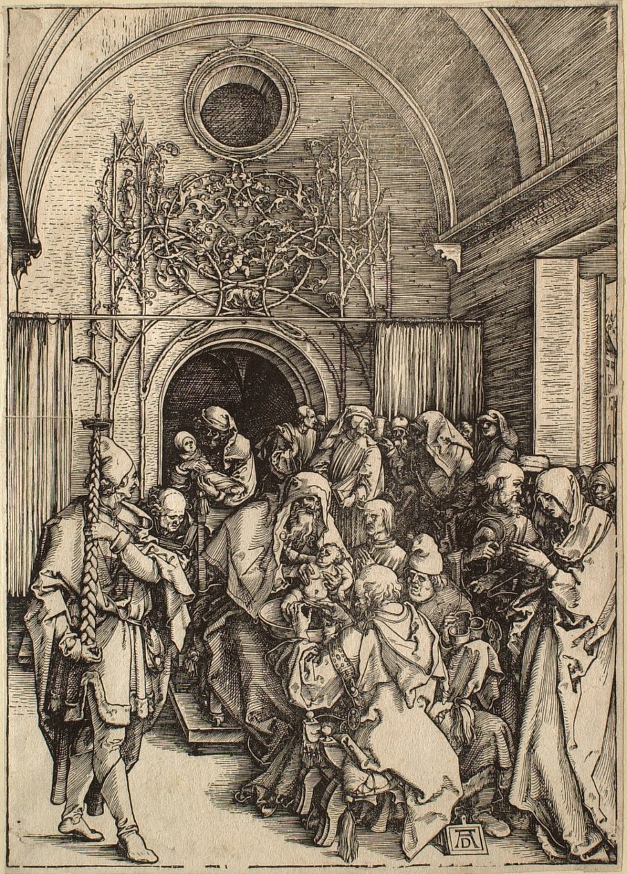 Jomfru Marias liv: Omskjærelsen av Albrecht Dürer