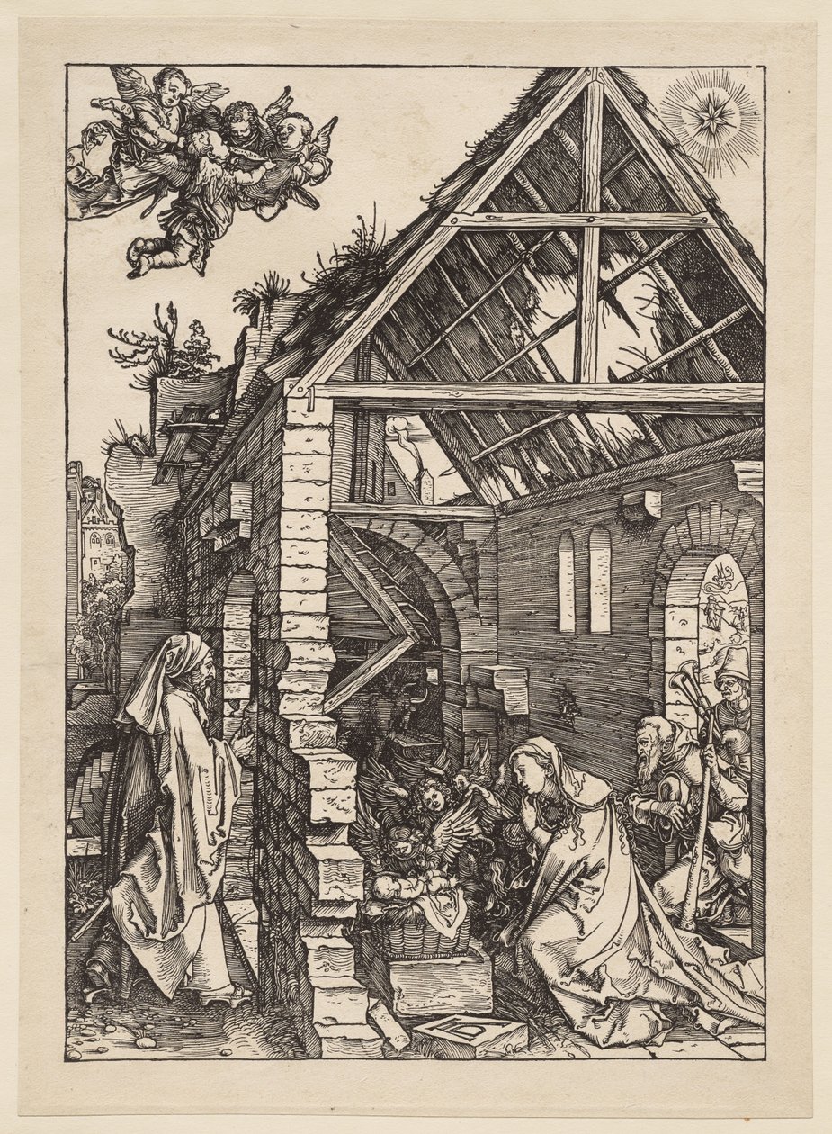 Jomfru Marias liv: Jesu fødsel av Albrecht Dürer
