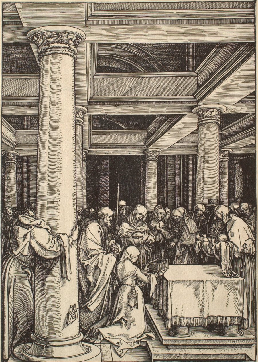 Jomfru Marias liv: Fremstillingen i tempelet av Albrecht Dürer