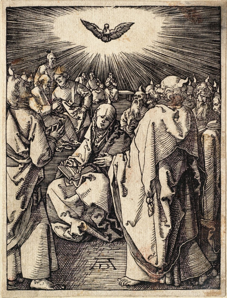 Den lille pasjonen: Pinse av Albrecht Dürer