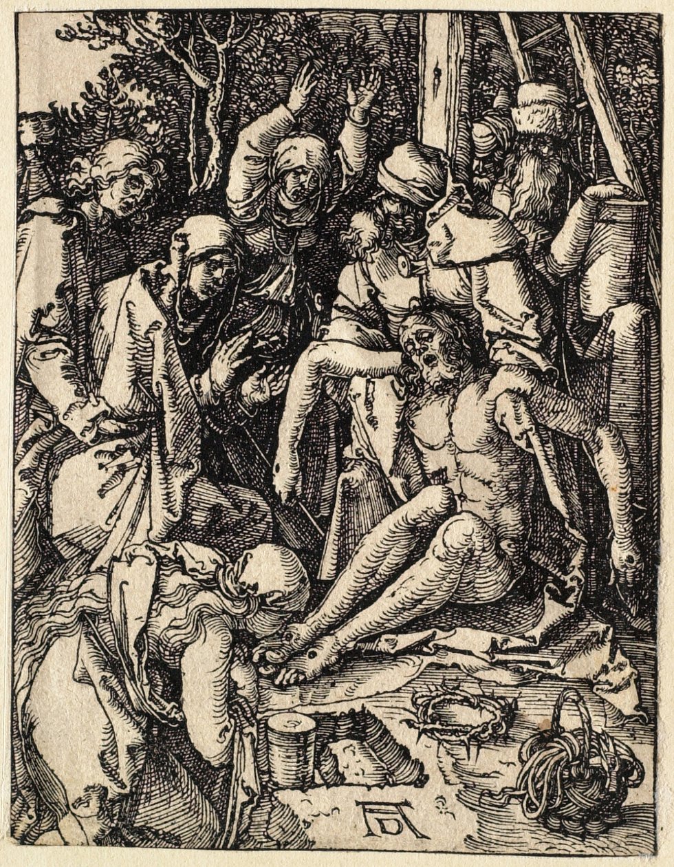 Den lille pasjonen: Klagesangen av Albrecht Dürer