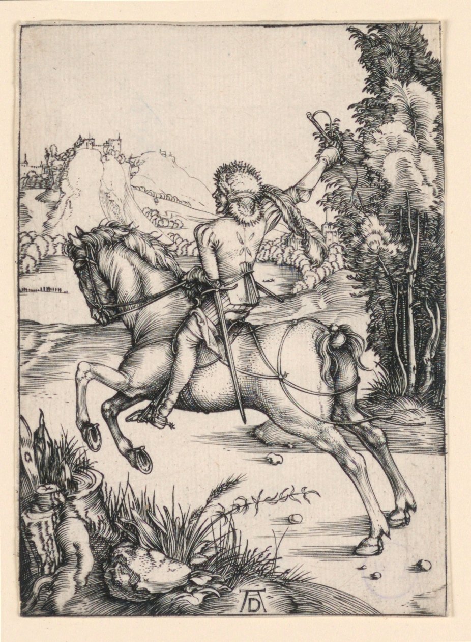 Den lille rytteren av Albrecht Dürer