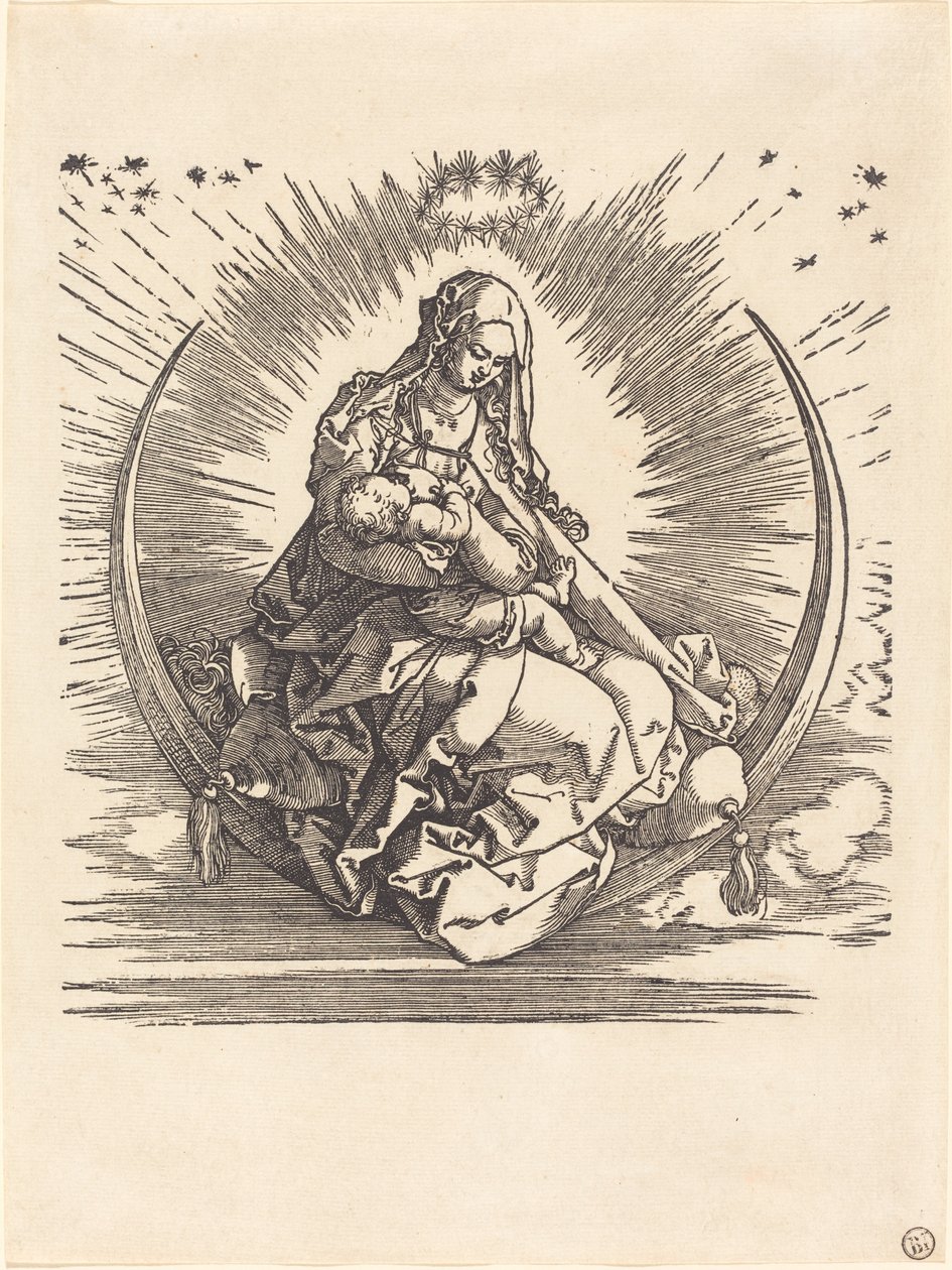 Madonnaen på Halvmånen av Albrecht Dürer