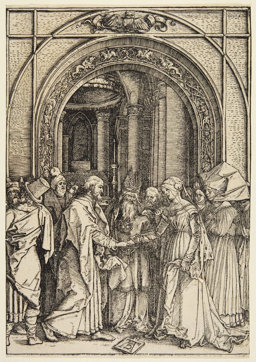 Jomfru Marias bryllup av Albrecht Dürer