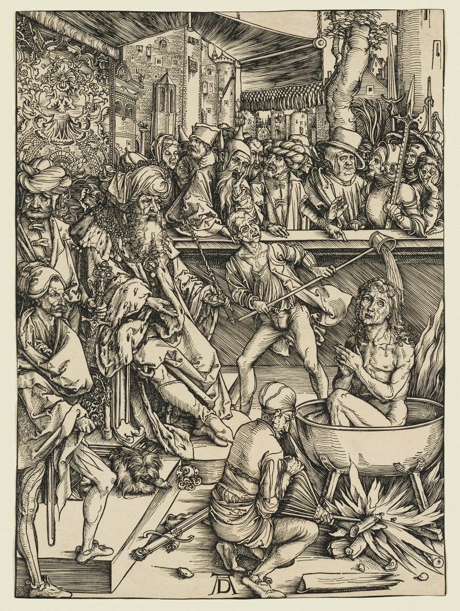 Den hellige Johannes’ martyrium av Albrecht Dürer