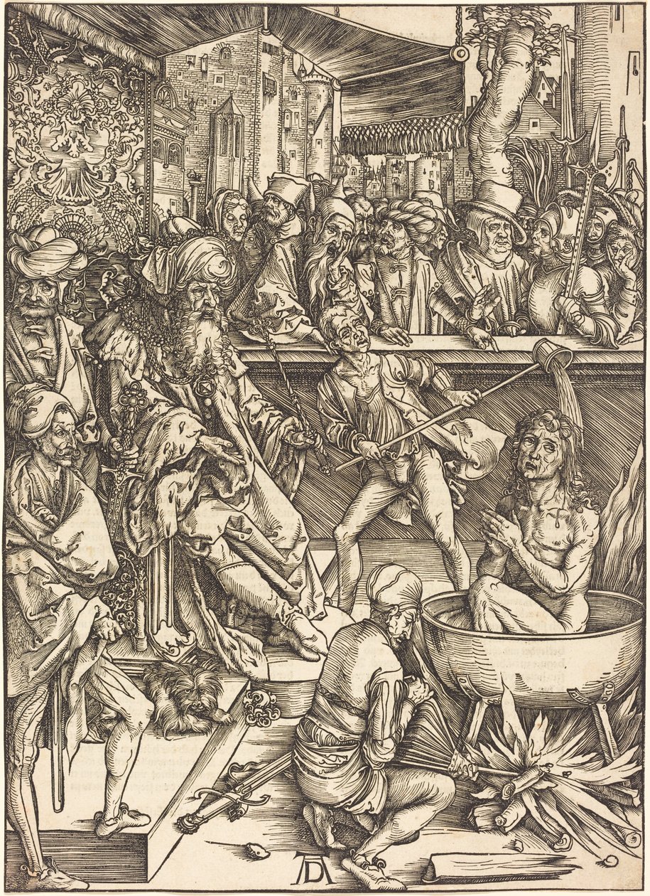 Den hellige Johannes’ martyrium av Albrecht Dürer