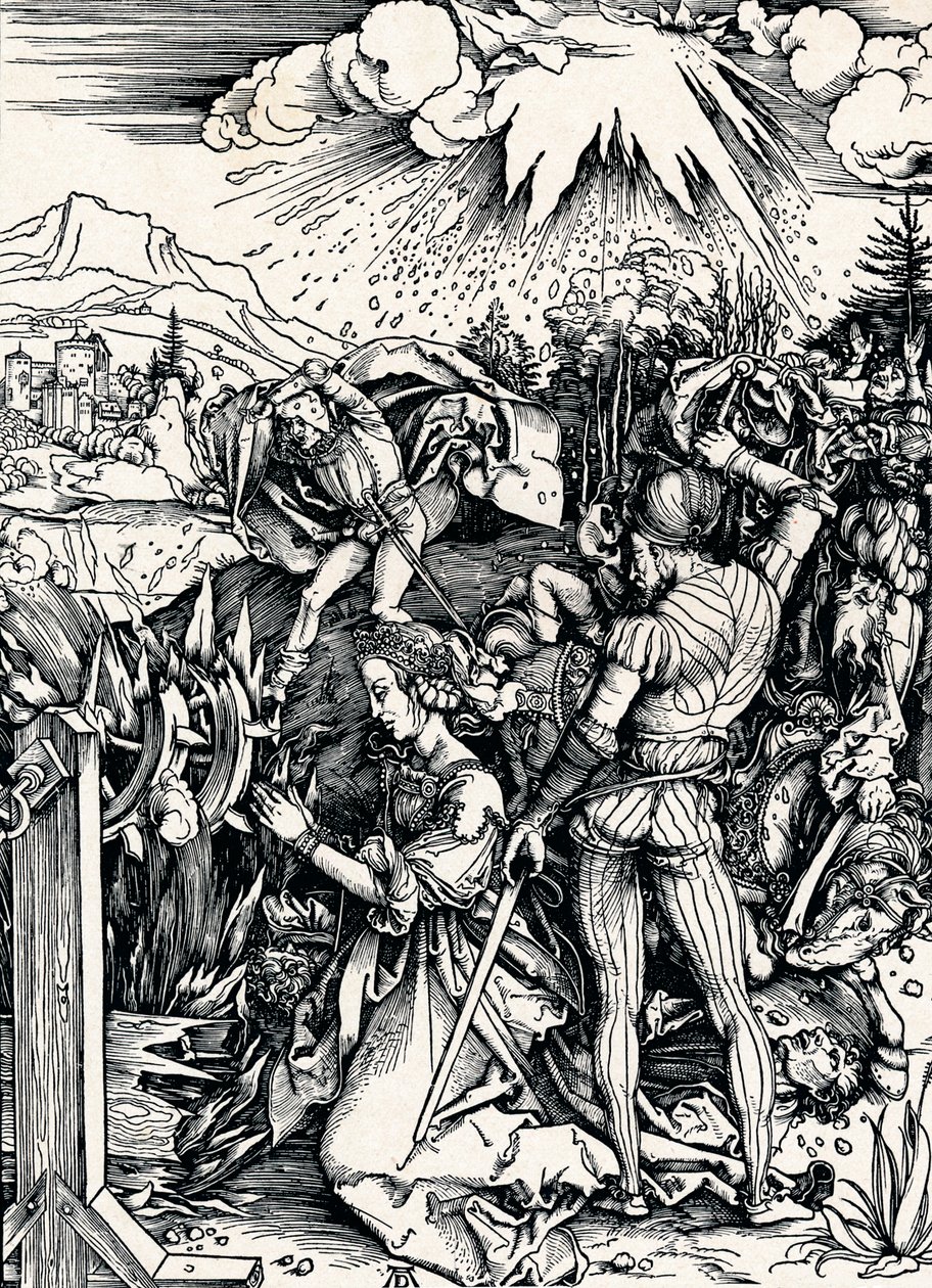 The Martyrdom of St Catherine, 1497 1906 av Albrecht Dürer