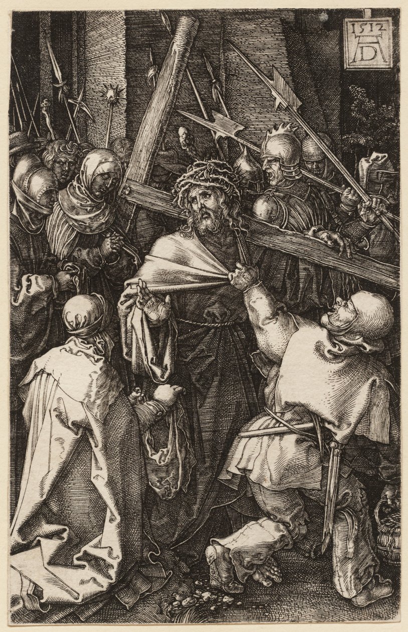 Pasjonen: Kristus bærer korset av Albrecht Dürer