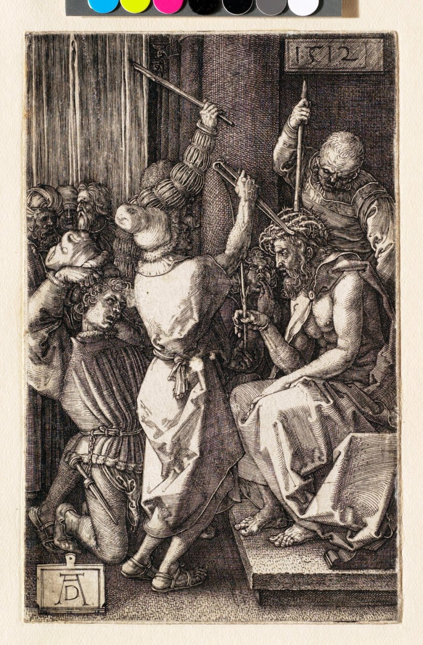 Pasjonen: Kristus kronet med torner av Albrecht Dürer
