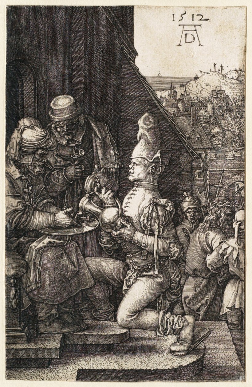 Pasjonen: Pilatus vasker hendene sine av Albrecht Dürer